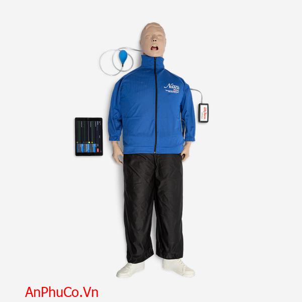 Mô hình "Airway Larry" với CPR Metrix và iPad®* [SKU: LF03996] - Nasco Healthcare